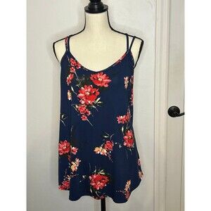 NWT floral tank blouse size 1X